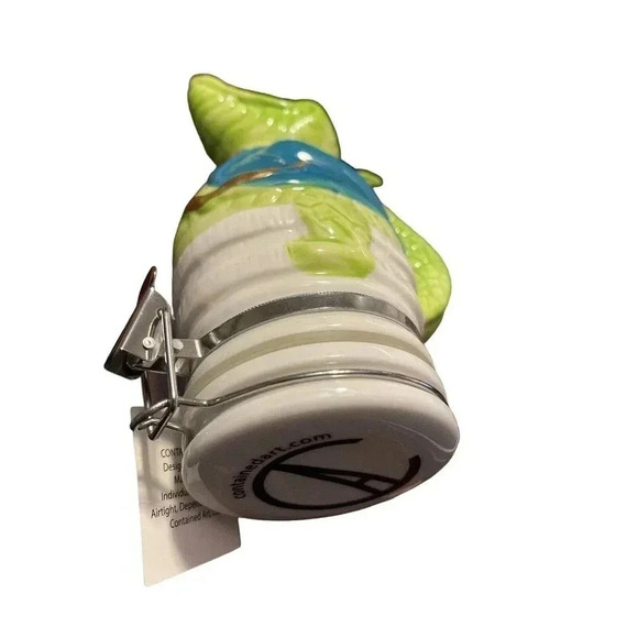 PROFESSOR CROC 250 BLUE ORCELAIN AIRTIGHT CONTAINER - Picture 5 of 6